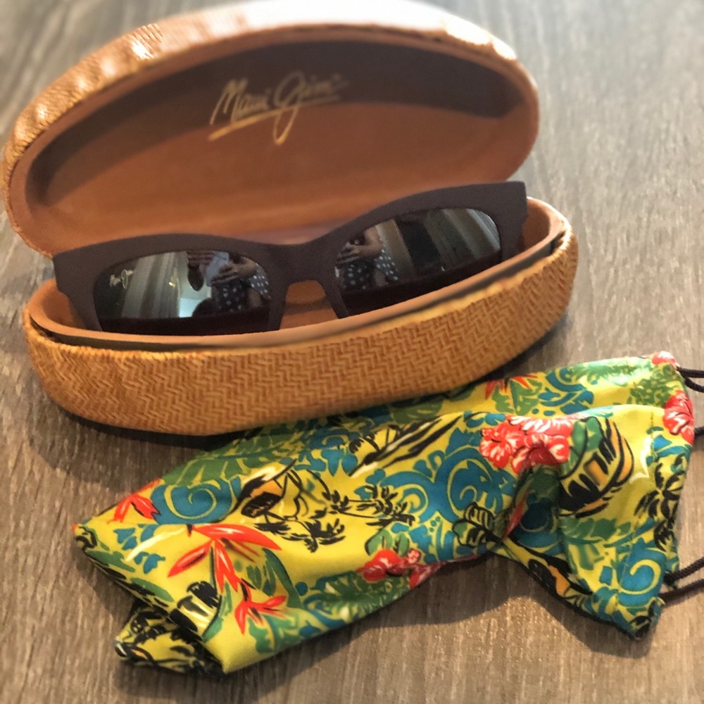 Maui Jim Purple Polarized Sunglasses